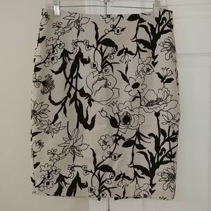 Ann Taylor Woven Pencil Skirt Sz 6